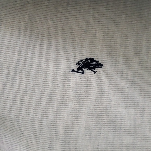 US Polo Assn small pony mans quarter zip pullover sweater, gray beige, size XL - Picture 4 of 8